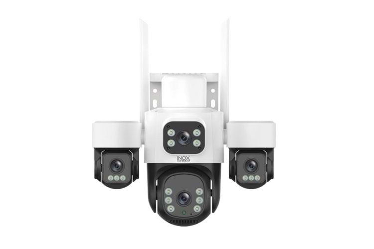 4 Kameralı 4G E-Sim Destekli Solar Güvenlik Kamerası